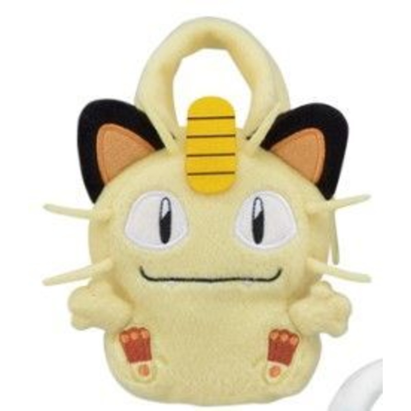 Pokemon Plush Meowth Mini Tote