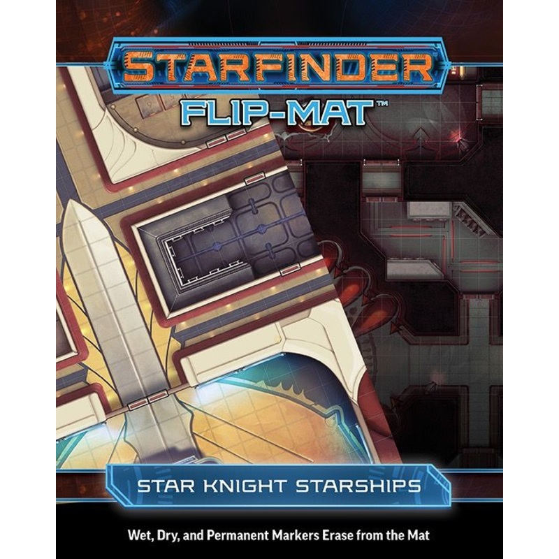 Starfinder Flip Mat Star Knight Starship