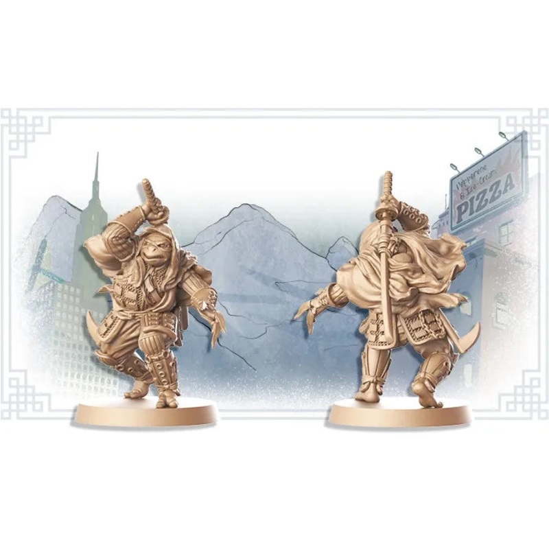 Zombicide:  White Death - Jennika & Plastic Pizza Tokens