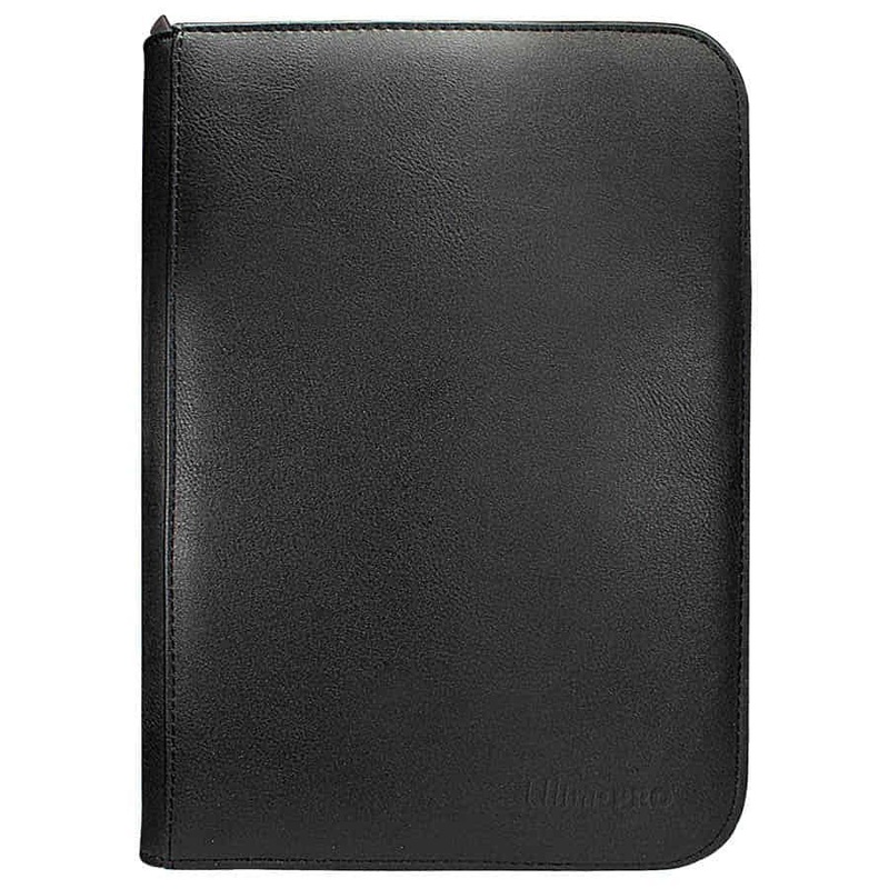 15899 4pkt Zippered PRO Binder Vivid Black