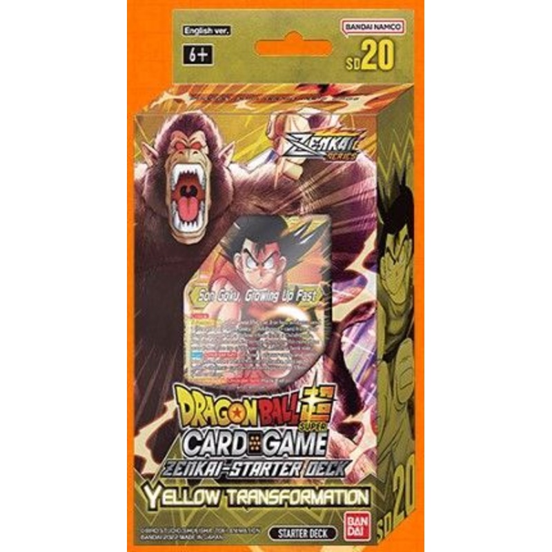 Dragon Ball Super TCG: Zenkai series: [SD20] Starter Deck: Yellow Transformation