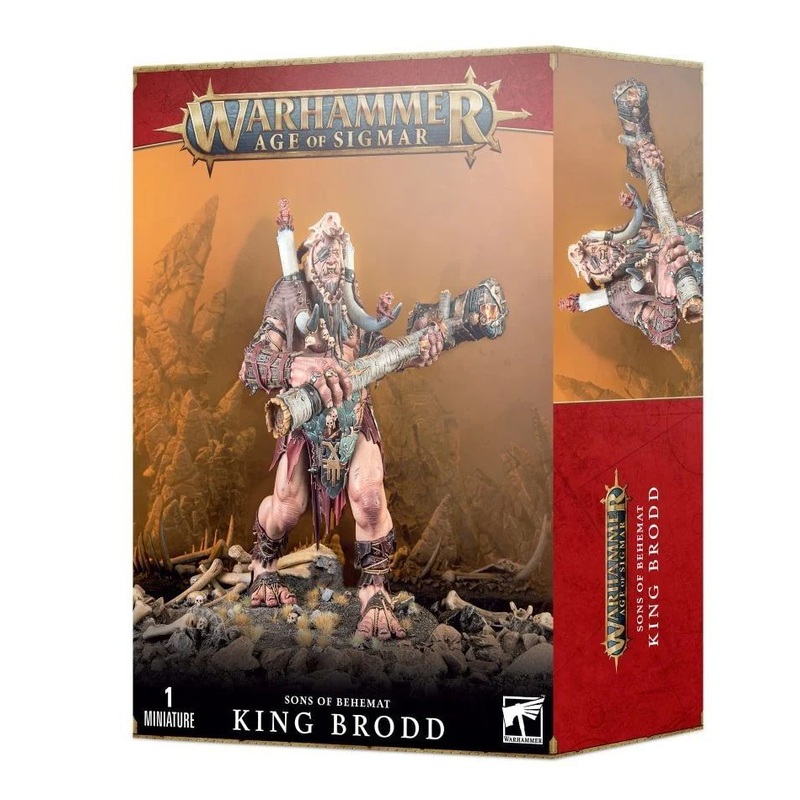 Age of Sigmar Sons of Behemat: King Brodd