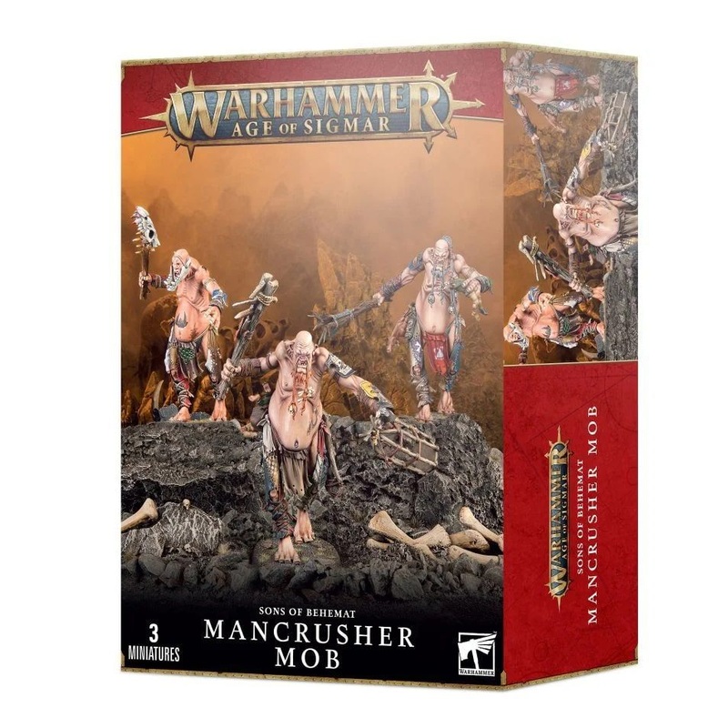 Age of Sigmar Sons of Behemat Mancrusher Mob