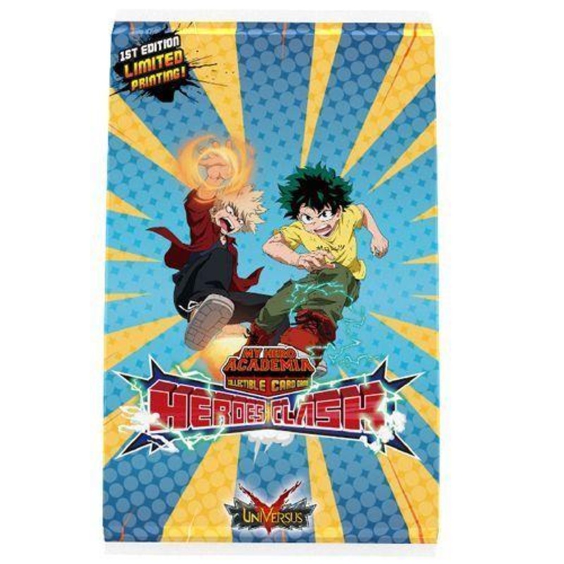 My Hero Academia CCG 1st ED Heroes Clash Booster