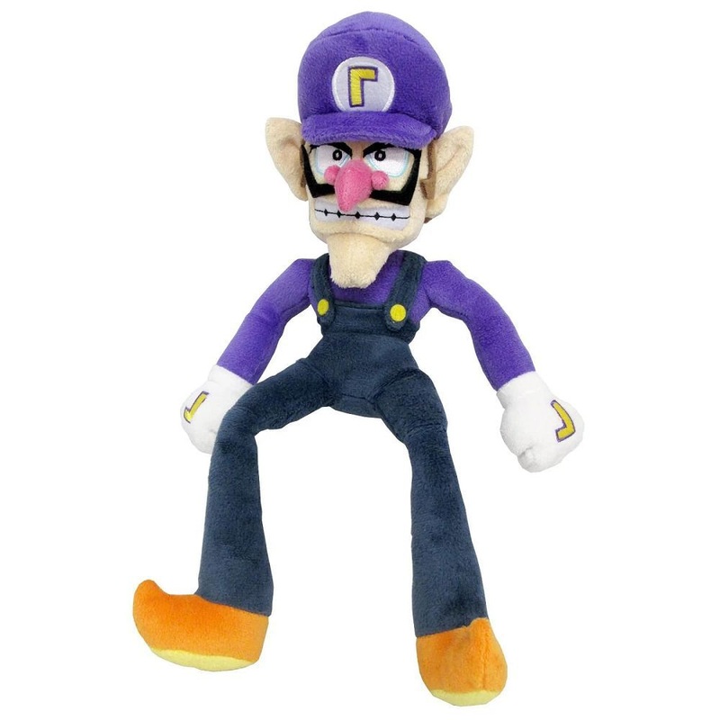 Super Mario All Stars Waluigi 12.5" Plush