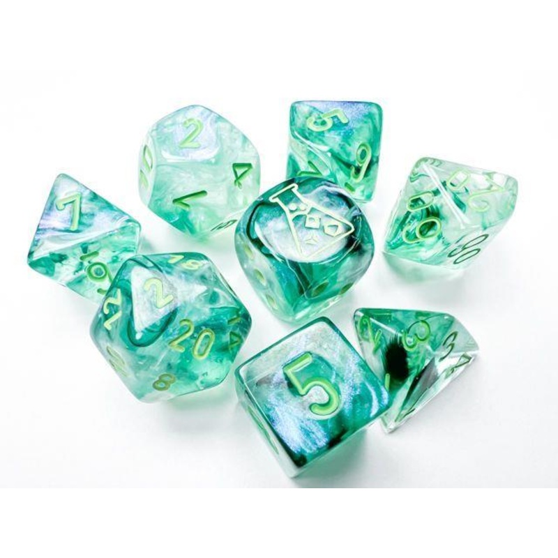 30054 CHX Lab Dice Poly Luminary Kelp/Light Green