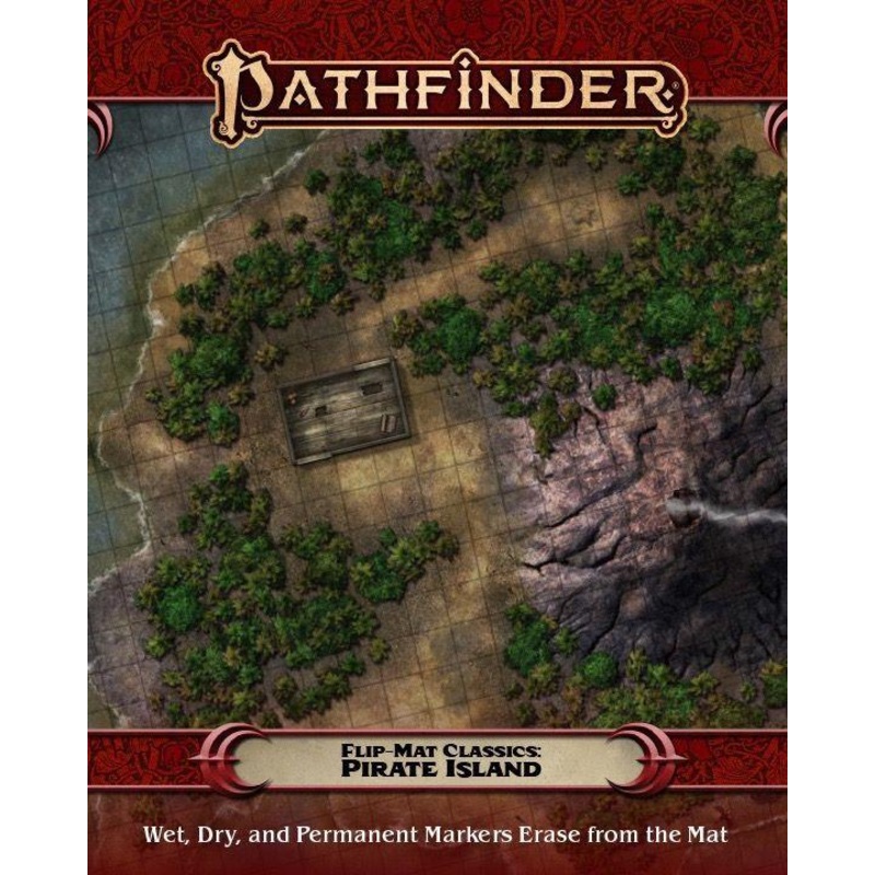 Pathfinder 2e Flip Mat Pirate Island