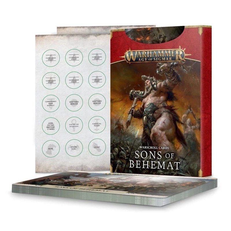 Age of Sigmar Warscroll Sons of Behemat
