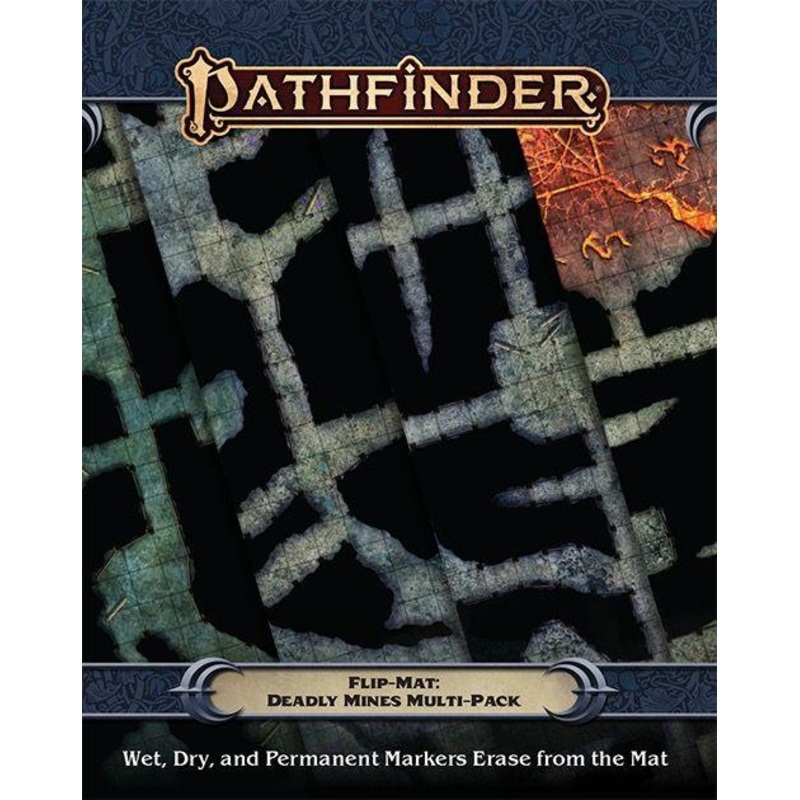 Pathfinder 2e Flip Mat: Deadly Mines Multi