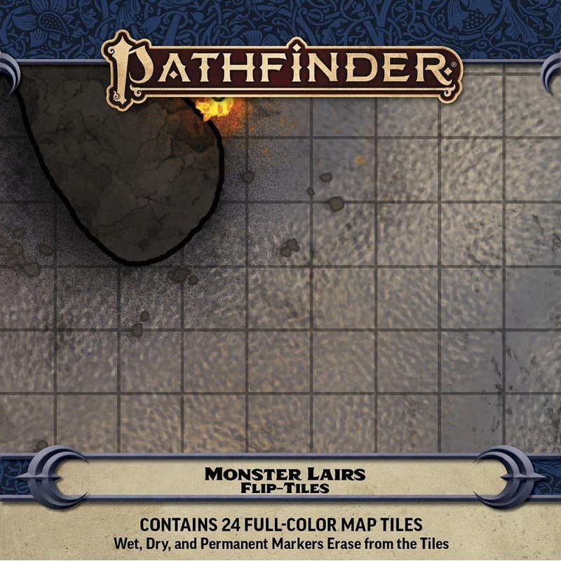 PF Flip Tiles Monster Lairs