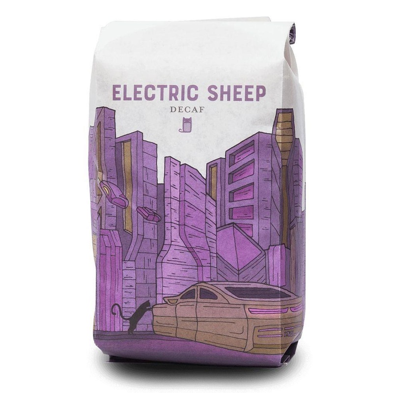 Many Worlds Tavern - Electric Sheep Decaf Coffee 12oz