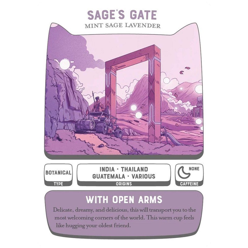 Many Worlds Tavern - Sage's Gate Tea 2.5oz