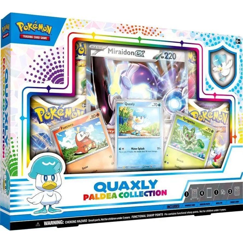 Pokemon Quaxly Paledea Collection