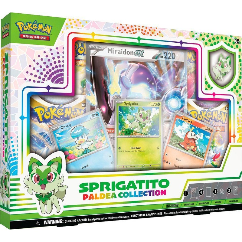 Pokemon Sprigatito Paledea Collection