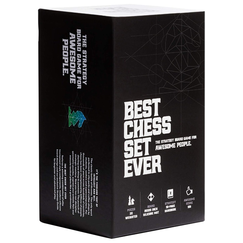 Best Chess Set Ever Black/White Dual Board