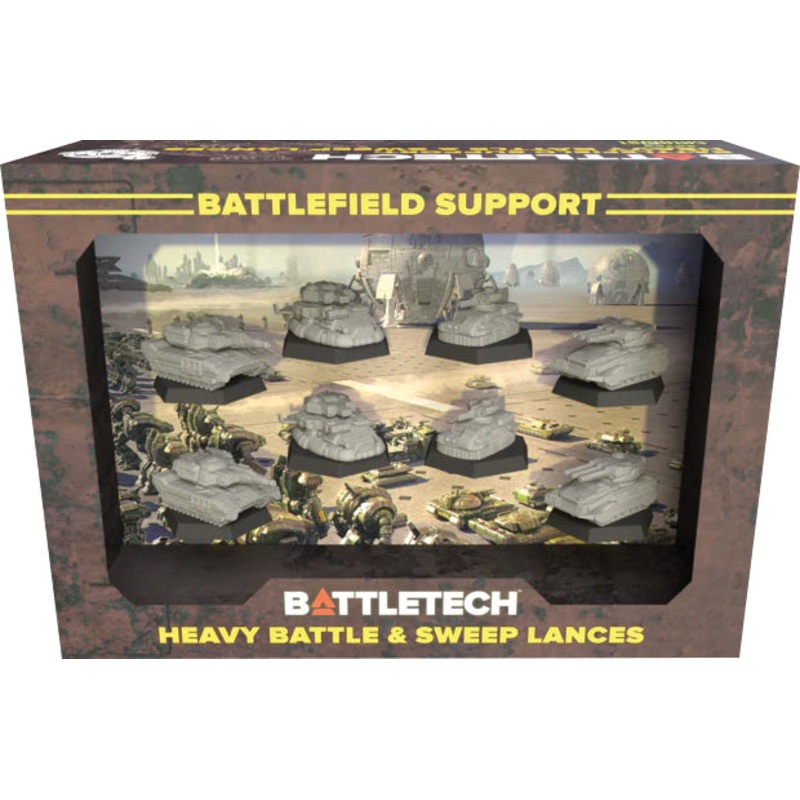 BattleTech Mercenaries ForcePack: Battlefield Support Heavy Battle & Sweep Lances