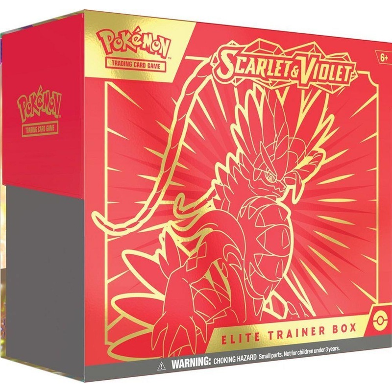 Pokemon TCG Scarlet & Violet Elite Trainer Box - Scarlet