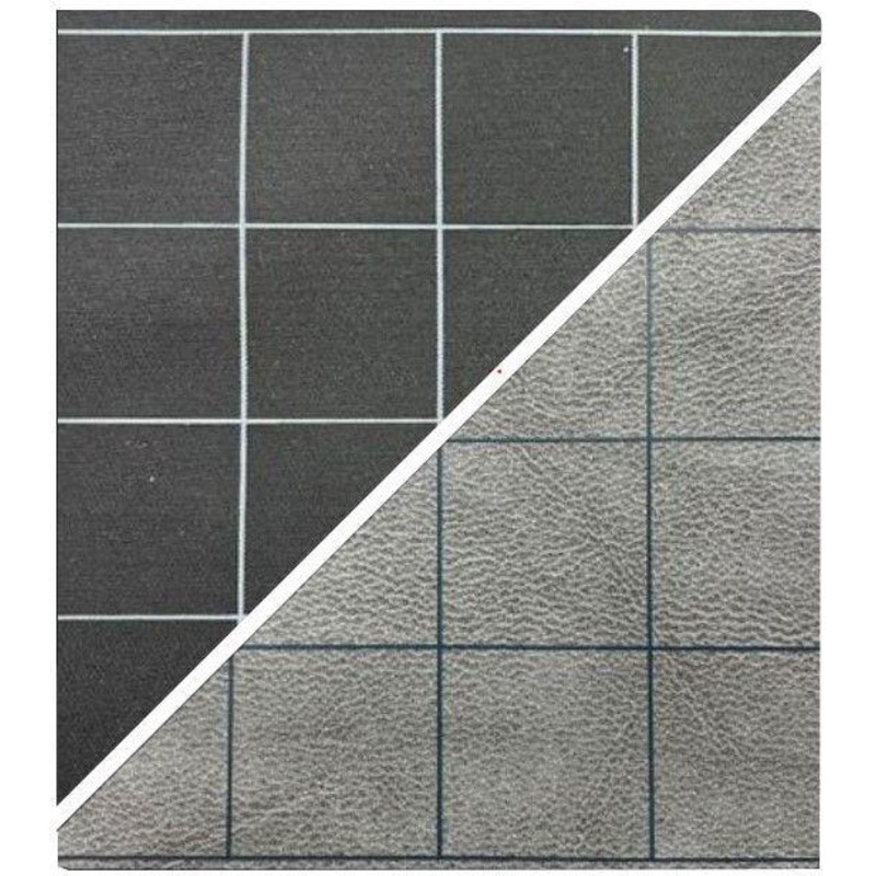 Black-Gray Squares Battlemat