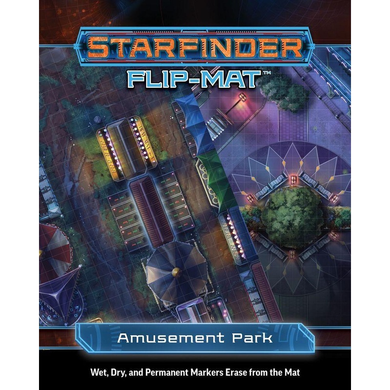 Starfinder Flip Mat: Amusement Park