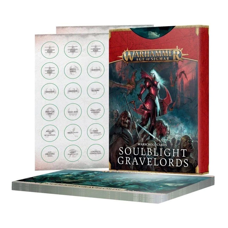 Age of Sigmar Soulblight Gravelords Warscroll Cards