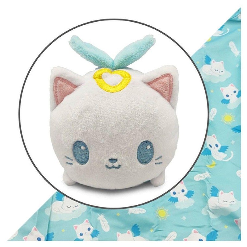 Plushie Tote White Angel Cat