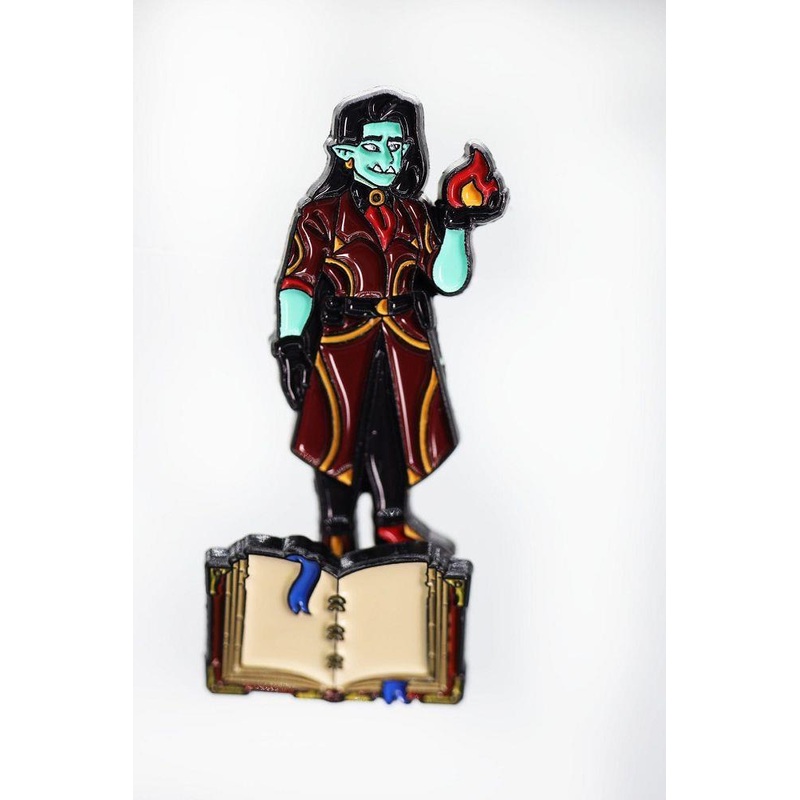 Piniature Half Orc Sorcerer