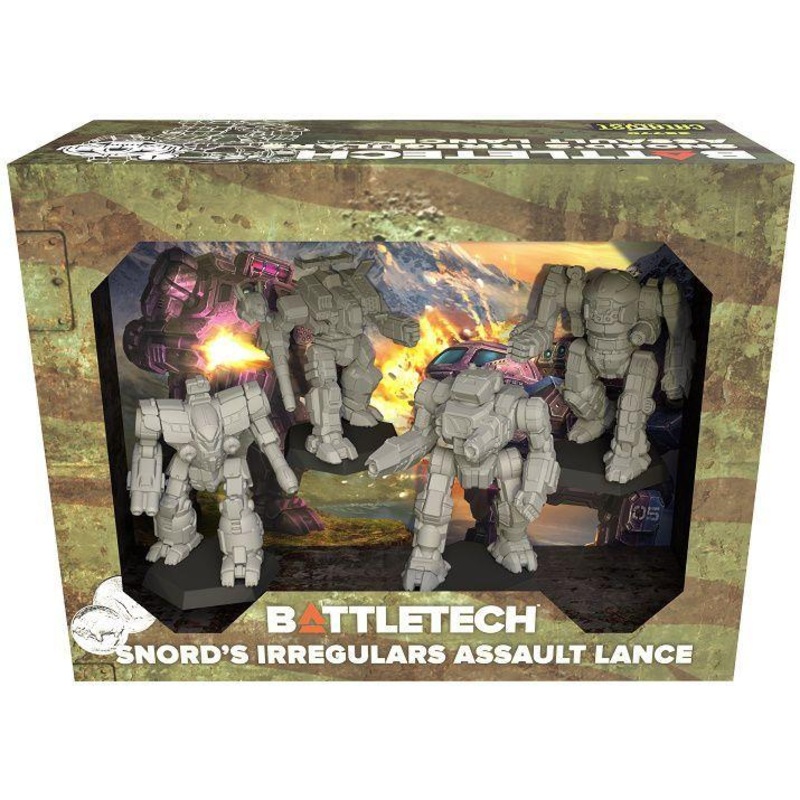 BattleTech Mercenary ForcePack: Snord's Irregulars Assault Lance