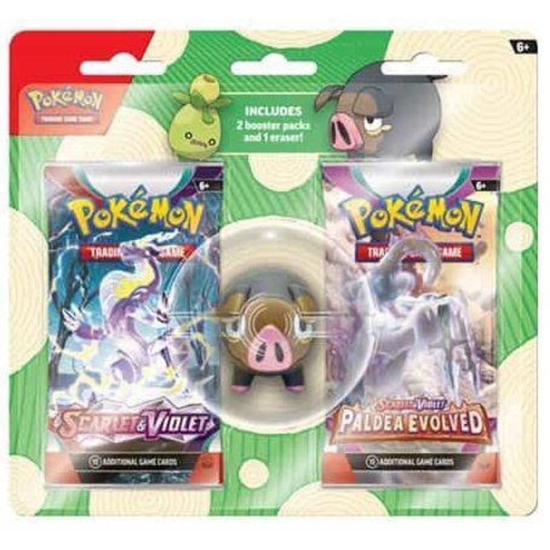 PKMN Lechonk Eraser Blister