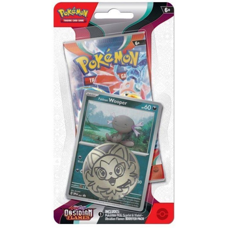 Pokemon TCG Scarlet & Violet Obsidian Flames Wooper CL Booster