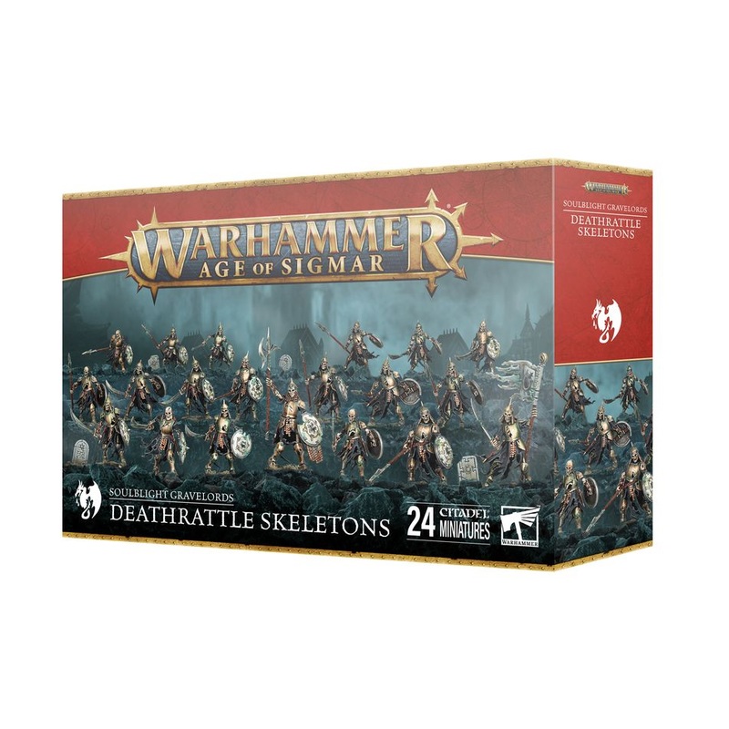 Age of Sigmar Soulblight Gravelords: Deathrattle Skeletons