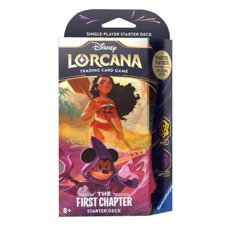 Disney Lorcana TCG: The First Chapter Deck Amber & Amethyst