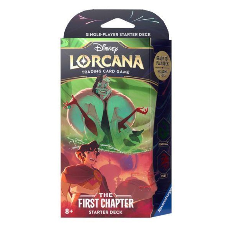 Disney Lorcana TCG: The First Chapter Starter Deck Emerald & Ruby