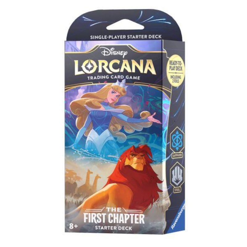 Disney Lorcana TCG: The First Chapter Starter Deck Sapphire & Steel