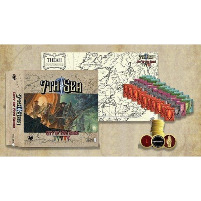 7th Sea: City of 5 Sails Kickstarter Bundle