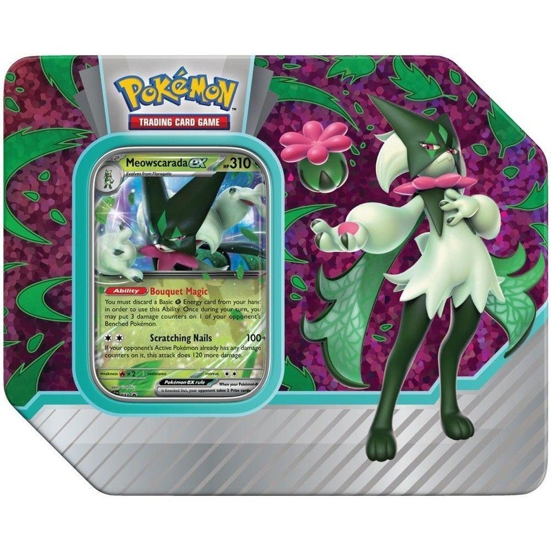 PKMN PP Meowscarada EX Tin