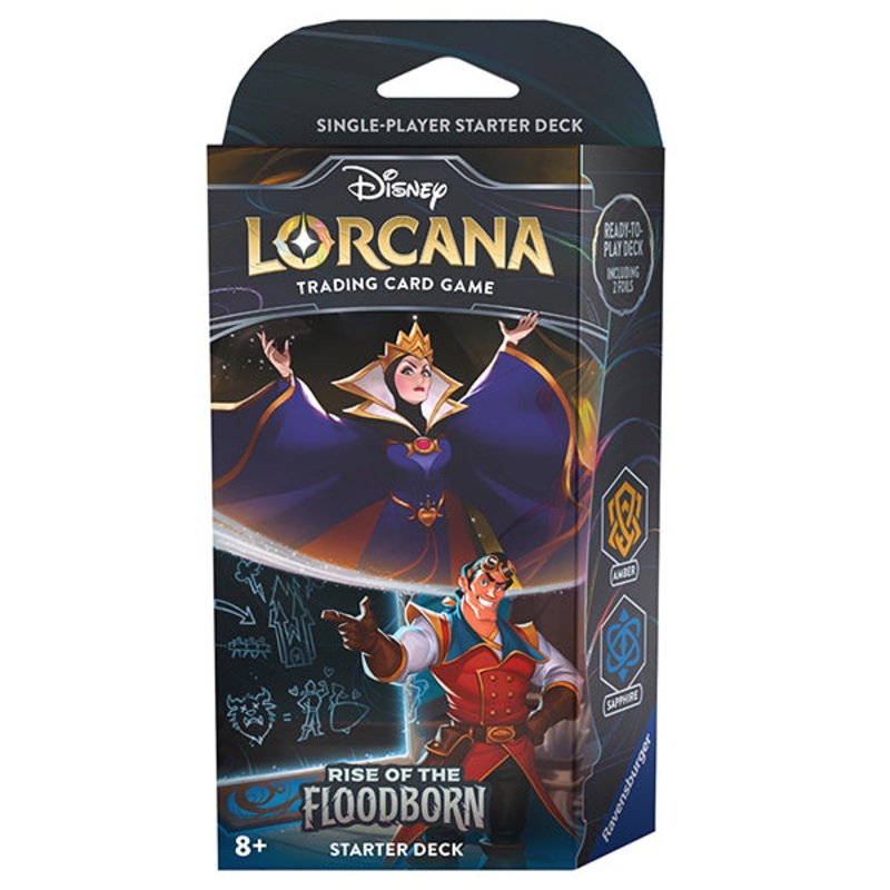Disney Lorcana TCG: Rise of the Floodborn Starter Deck (2 options)