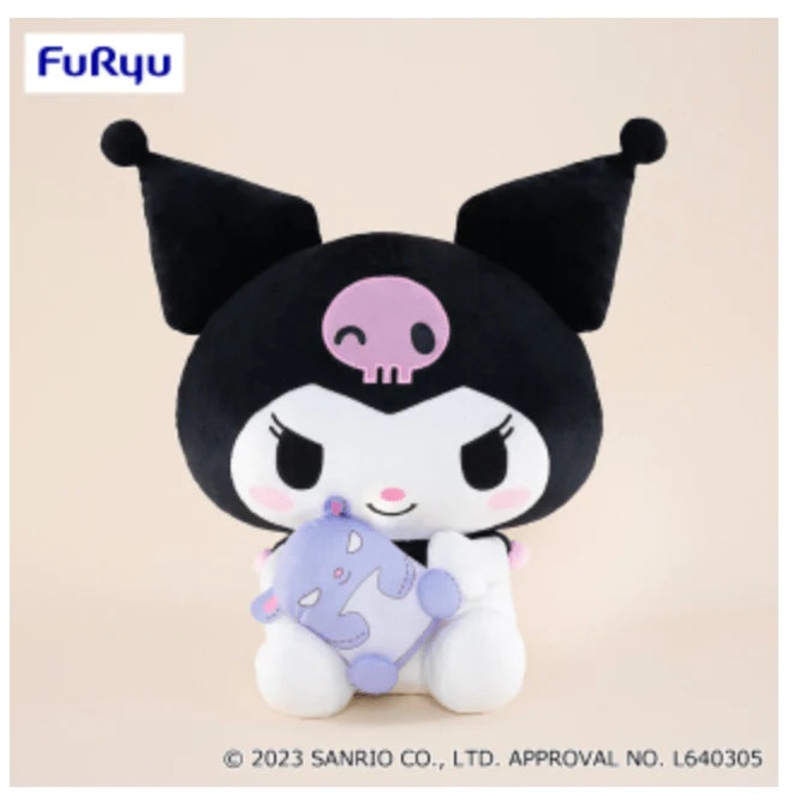 Kuromi Hug Baku Super Big Deluxe Plush