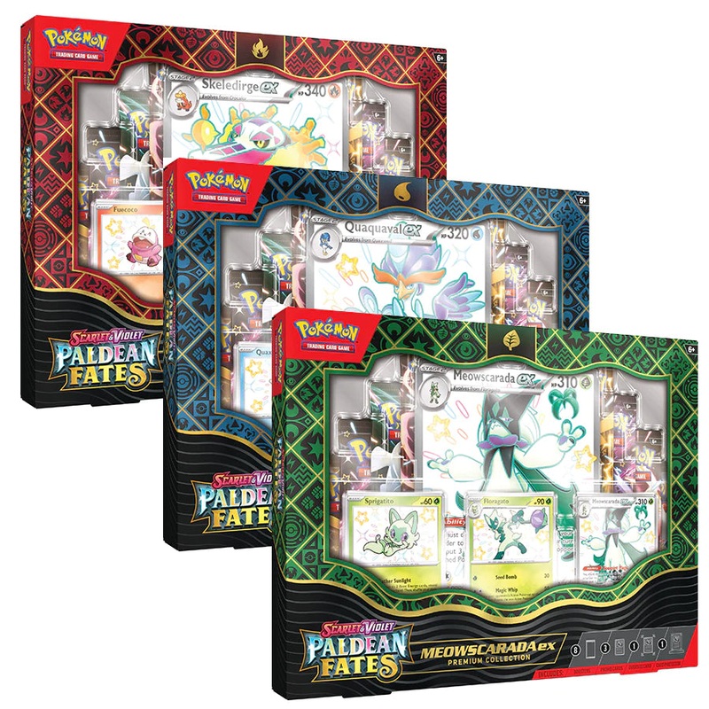 Pokemon TCG: Scarlet & Violet: Paldean Fates: EX Premium Collection (4 options)