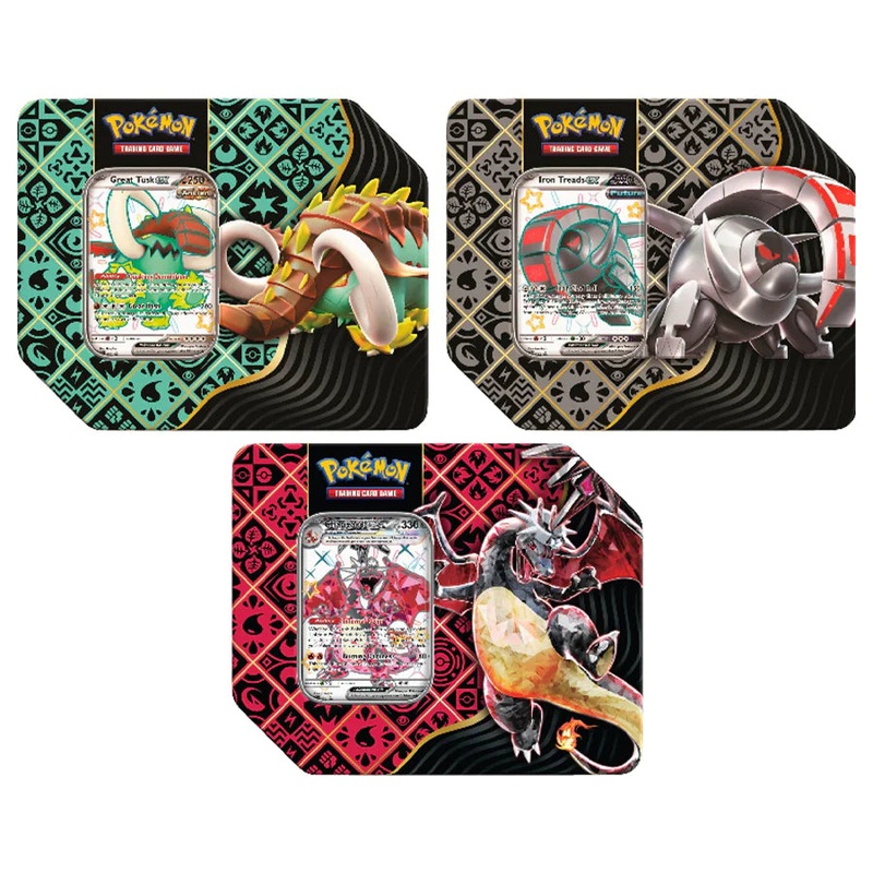 Pokemon TCG: Scarlet & Violet: Paldean Fates Tins (4 options)