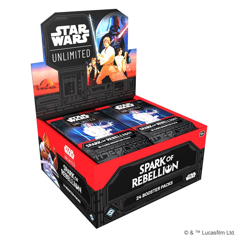 Star Wars Unlimited [SOR] Spark of Rebellion Boosters (2 options)