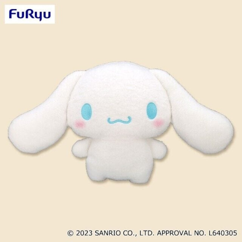 Cinnamoroll Fuwamoko Wappen Big Plush