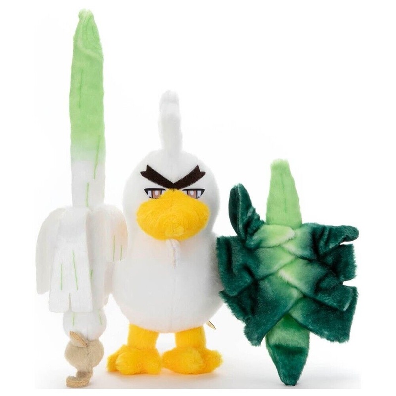 Takaratomy A.R.T.S I Choose You! Pokemon Get Plush Doll Sirfetch'd, 9"