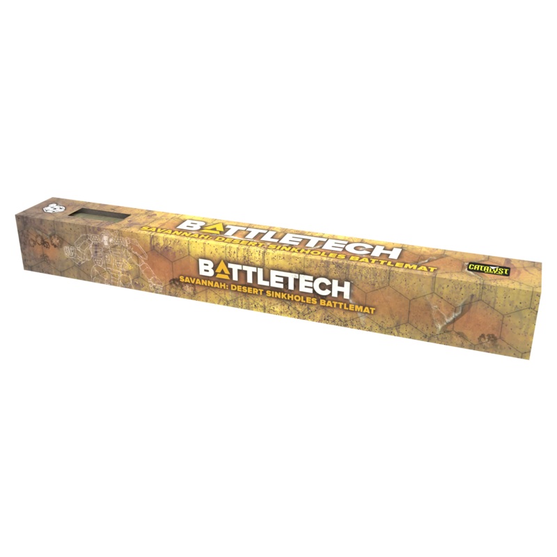 BattleTech: BattleMat: Savannah Desert Sinkholes