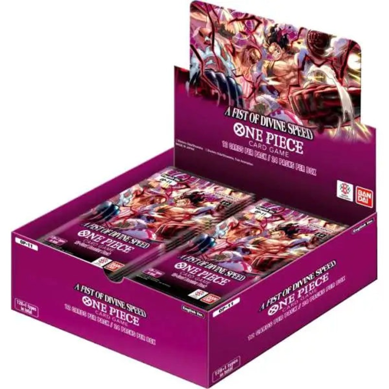 One Piece TCG [OP11] A Fist of Divine Speed Boosters (2 options)