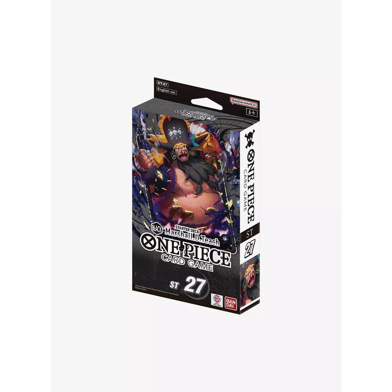 One Piece TCG [ST27] Black Marshall.D.Teach Starter Deck