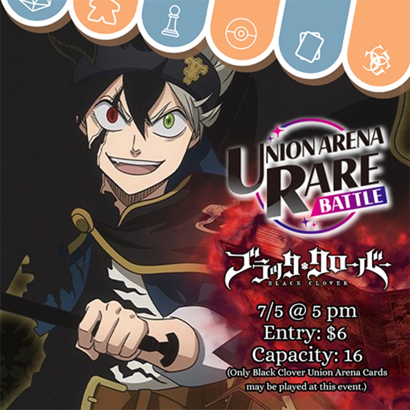 Union Arena Black Clover Rare Battle I 7/5