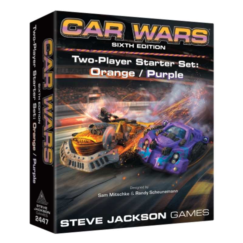 Car Wars 6th Edition Two Player Starter Set - Orange/Purple