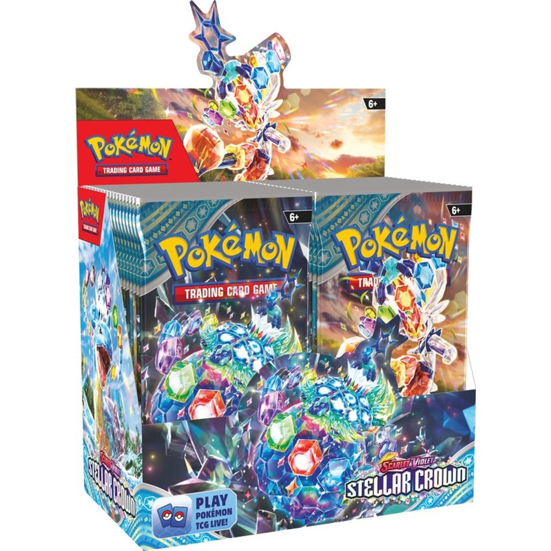 Pokemon TCG S&V Stellar Crown Boosters (3 options)