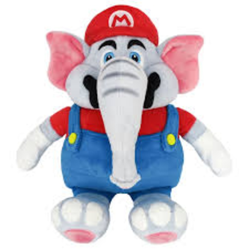 Sanei Elephant Mario Plush