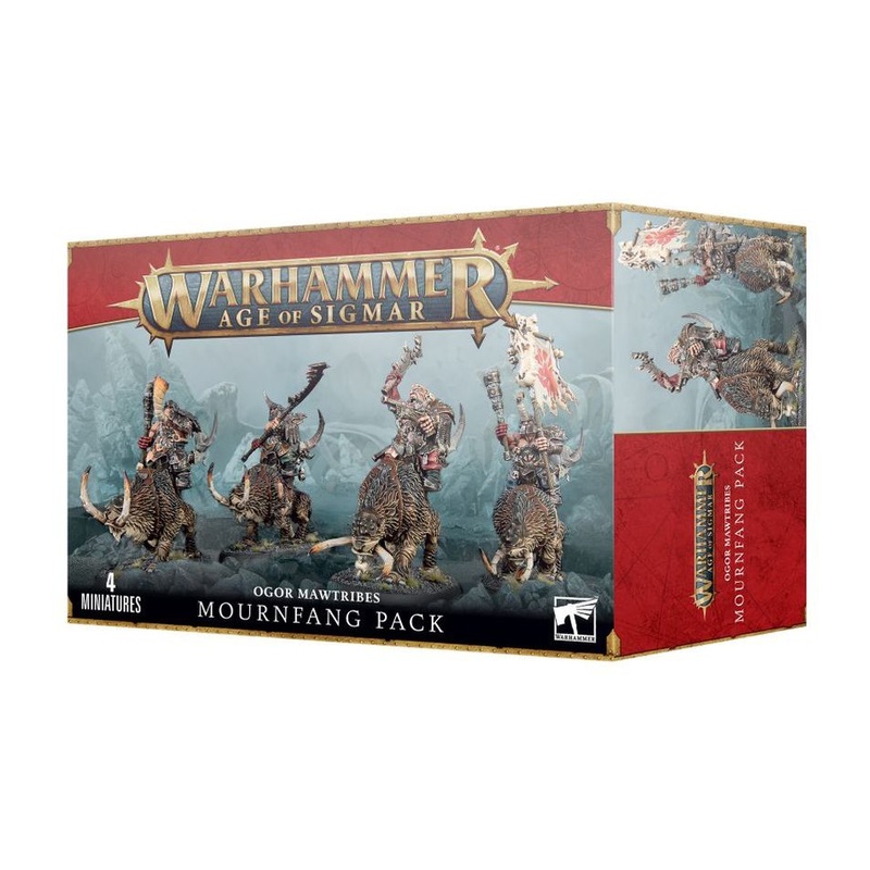 Age of Sigmar Ogor Mawtribes: Mournfang Pack